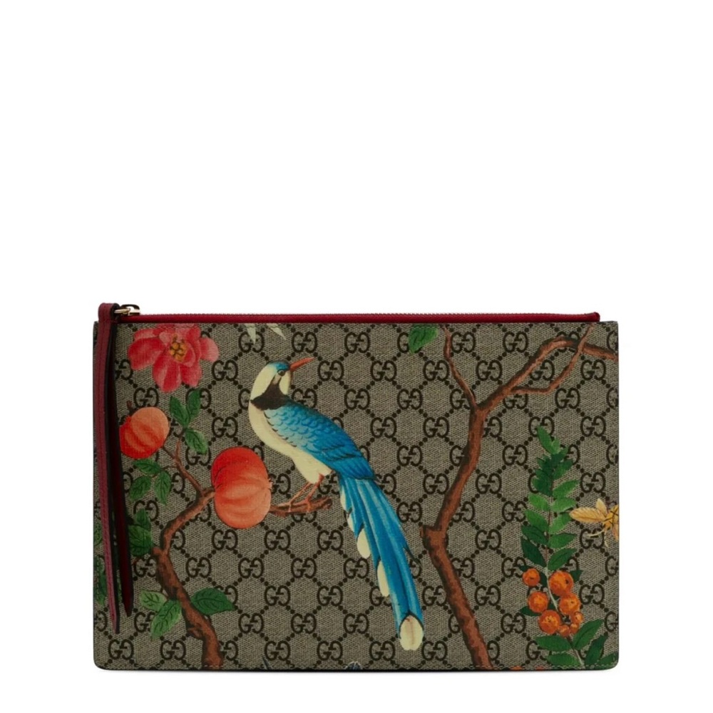 Gucci GG Supreme Tian Clutch